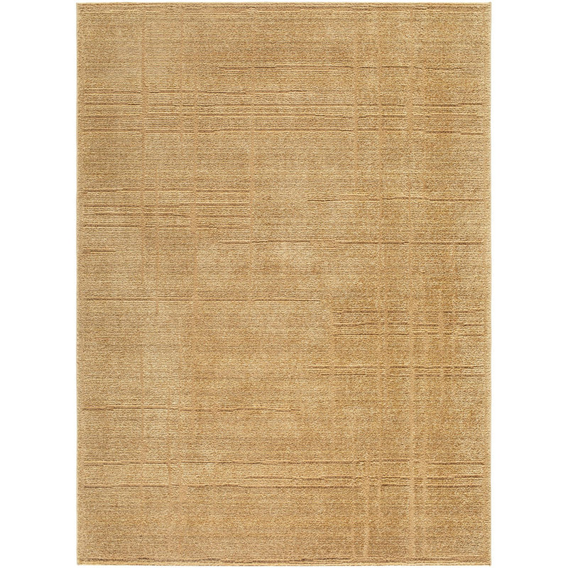Elle Décor X Livabliss Alma Machine Woven Rug, Rectangle 5'3" x 7', Tan