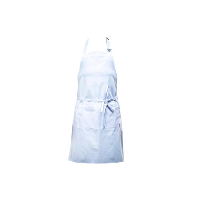 Solid Color Long Ties Chef Apron, Water Resistant Adjustable Kitchen Apron For Men Women Uniform, 29.5x25.6in Gray