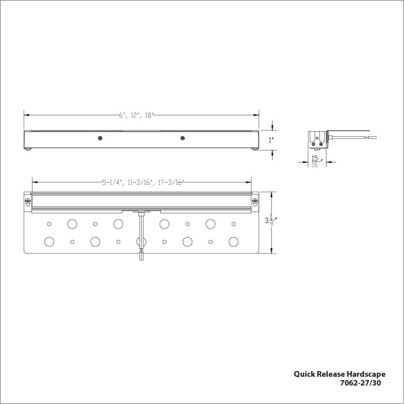 LED Pathway Light Set, Black