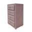 Commode en tissu Reggie