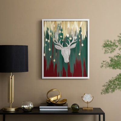 «Christmas Holiday», art encadré CCxxxi - bois massif
