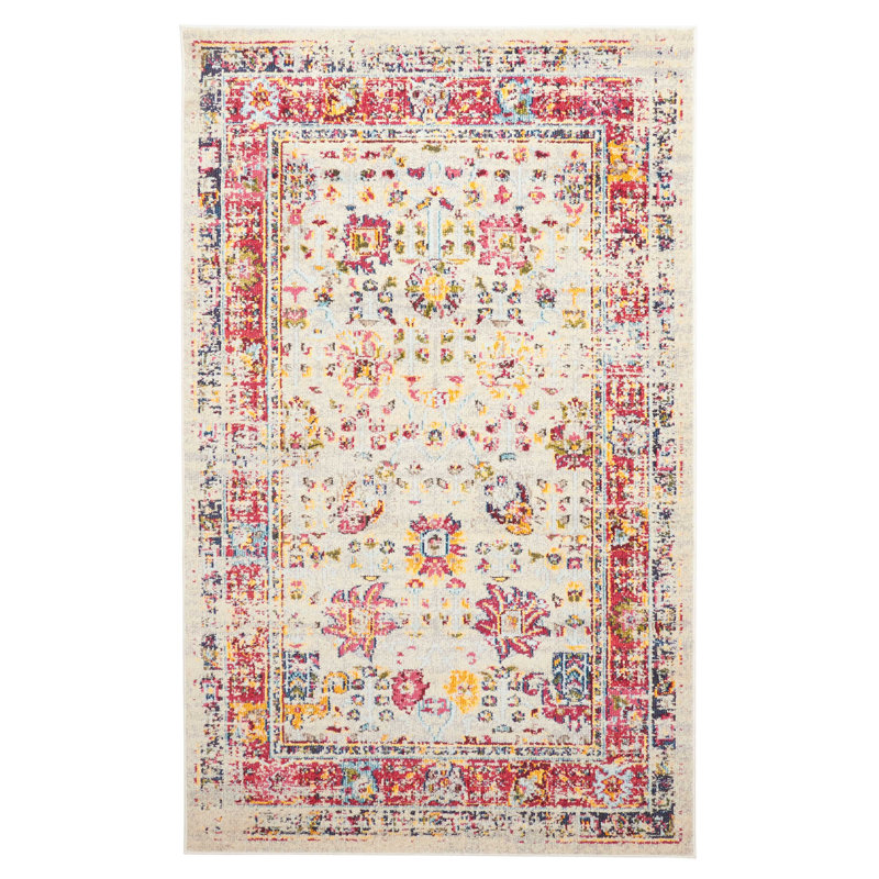 Jasmine Ivory Rug 8'0" x 10'0", Rectangle 8' x 10'