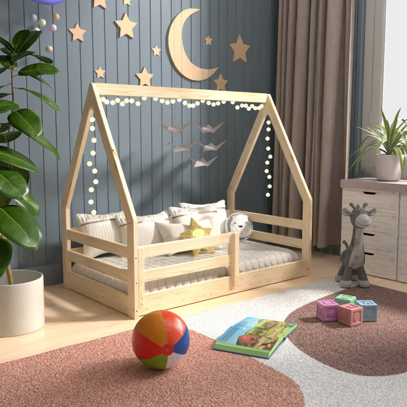 Lit pour tout-petit From the Tree Furniture Montessori, Naturel