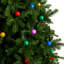 Lighted Artificial Fir Christmas Tree-854981533
