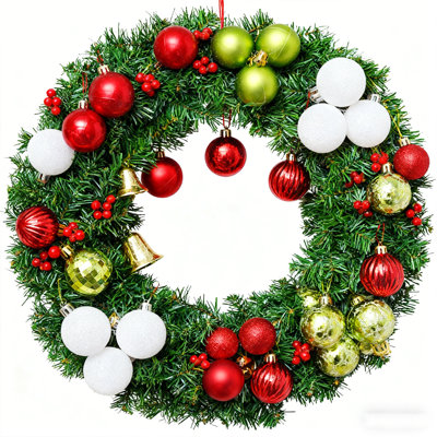 99 PCS 1.18 Inch Mini Shatterproof Christmas Ball Ornaments, Assorted Glossy Gold Red Silver Holiday Tree Decorations for Xmas, Home, Party, Gift Bags Fillin