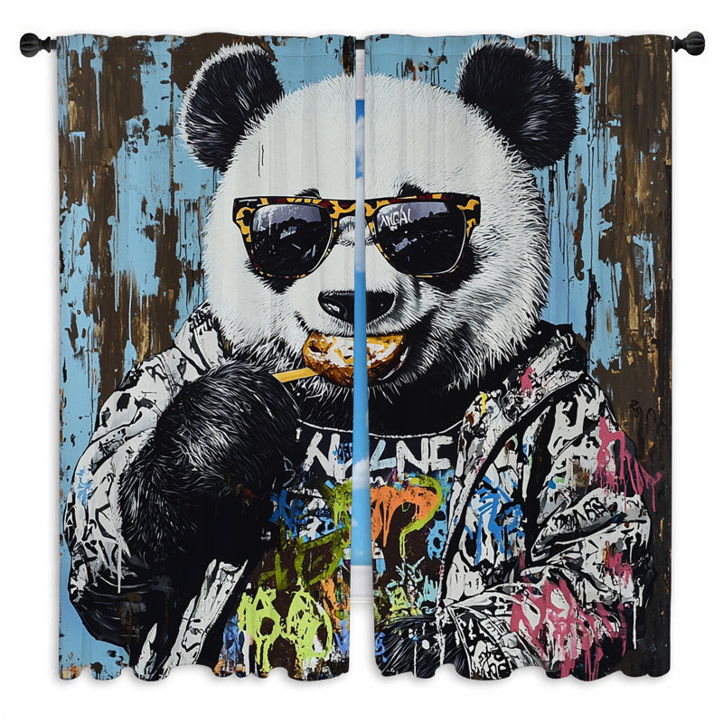 Lunettes de soleil Panda, L 20 po x L 52 po