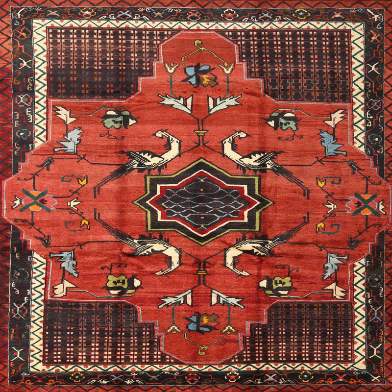 Oriental Indoor Rug, Square 8'
