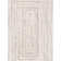 Tapis intérieur / extérieur beige tressé à la main Lagos