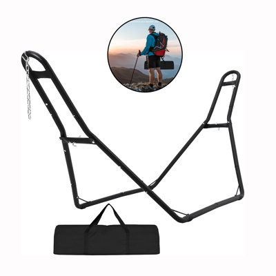 Support de hamac en acier robuste de 40 po x l 52,5 po
