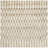 Casablanca Hand Tufted Nz Wool/Cotton Geometric Rug in Ivory/Gray-20110850