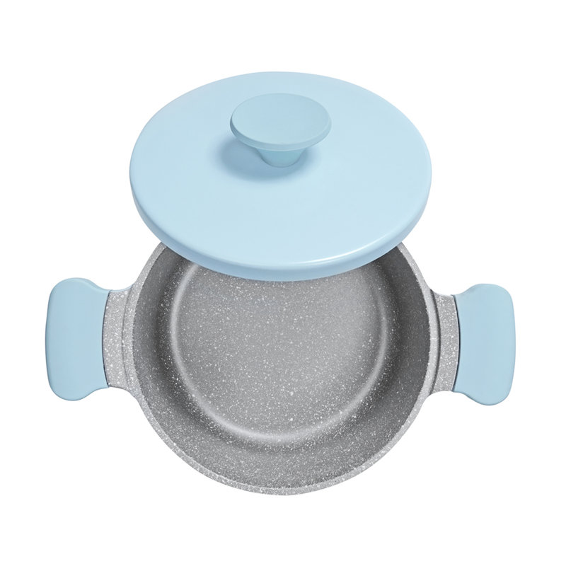 Randy Standard Pot with Lid, Blue