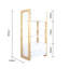 Linde 160cm H X 80cm W Pine Kids Bookcase