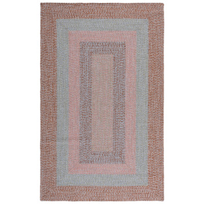 Kionah Woven Performance Machine Washable Chevron Indoor/Outdoor Area Rug