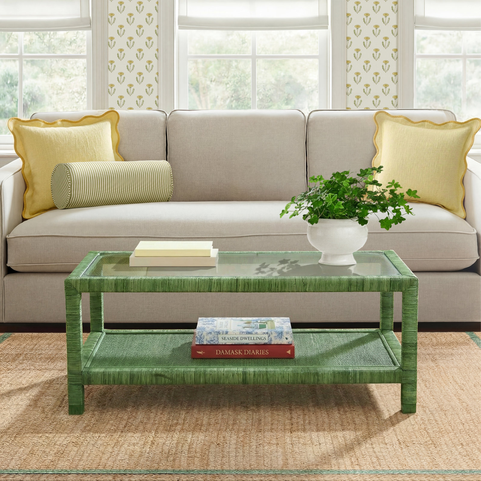 Graham Coffee Table, Celery