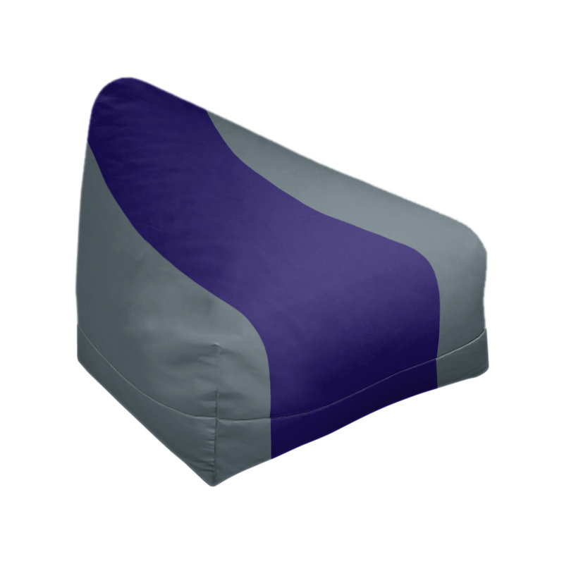 Fauteuil à billes Washington, Gris / mauve / gris, 27 po x 27 po x 30 po