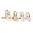 Kaelana 3-Light Vanity Light in Warm Brass-488369806-535162020-535161944