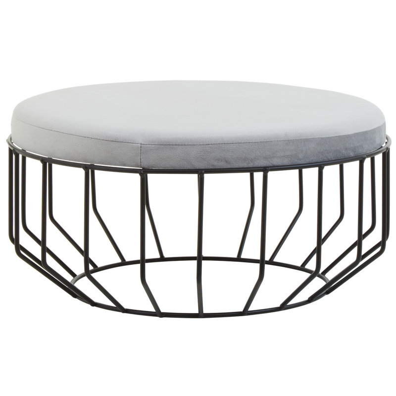 Kauai Stainless Steel Accent Stool
