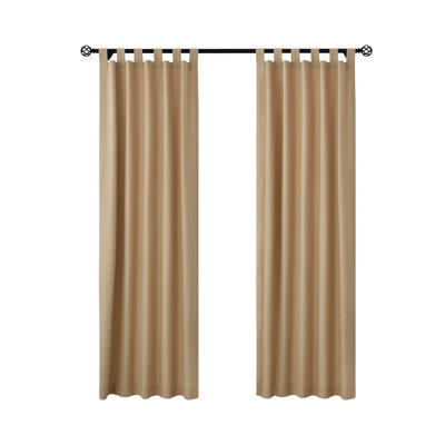 Mcgowen Room Darkening Cotton Curtain Panel