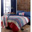 Stars and Stripes Tab Top Lined Curtains