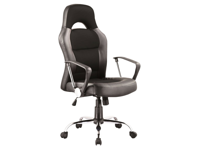 Symple Stuff Gaming Chair, Black