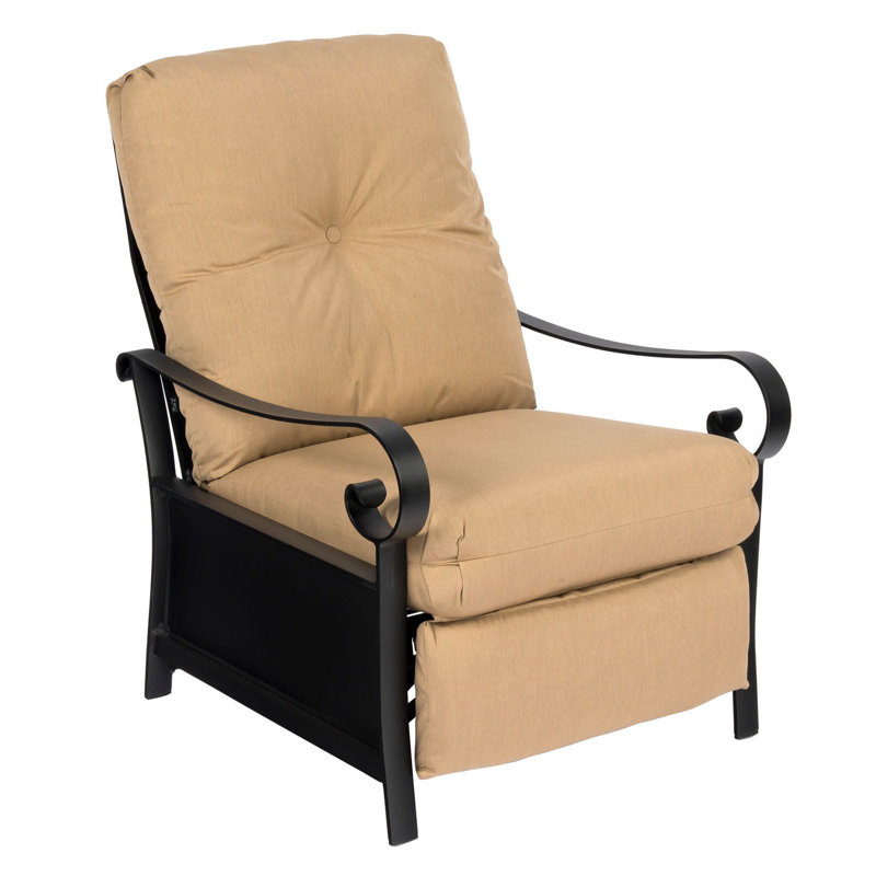 Recliner, Matte White, Sailcloth Salt