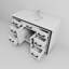 Meuble-lavabo blanc 48 po X P 22 po D, ensemble de dessus et robinet en marbre de culture-117970885
