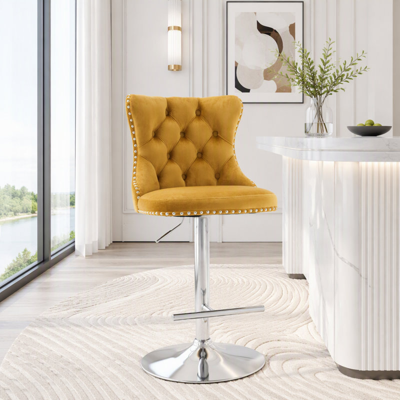 Counter Stool, Gold