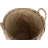 Wicker Rattan Lined Log Basket-108183989