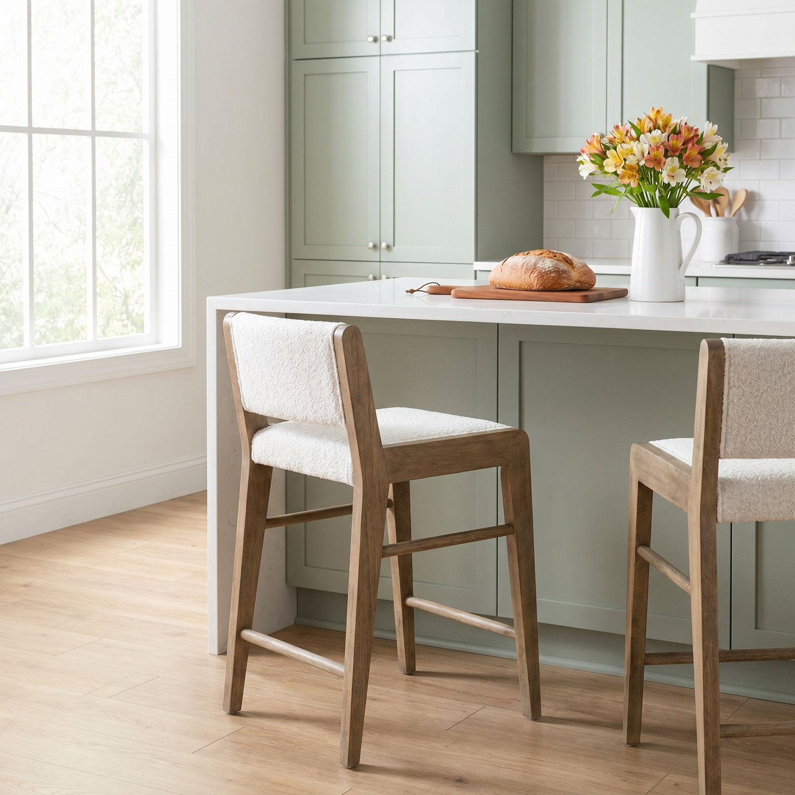 Edelson Bar and Counter Stool, Counter Stool (26.25" Seat Height)