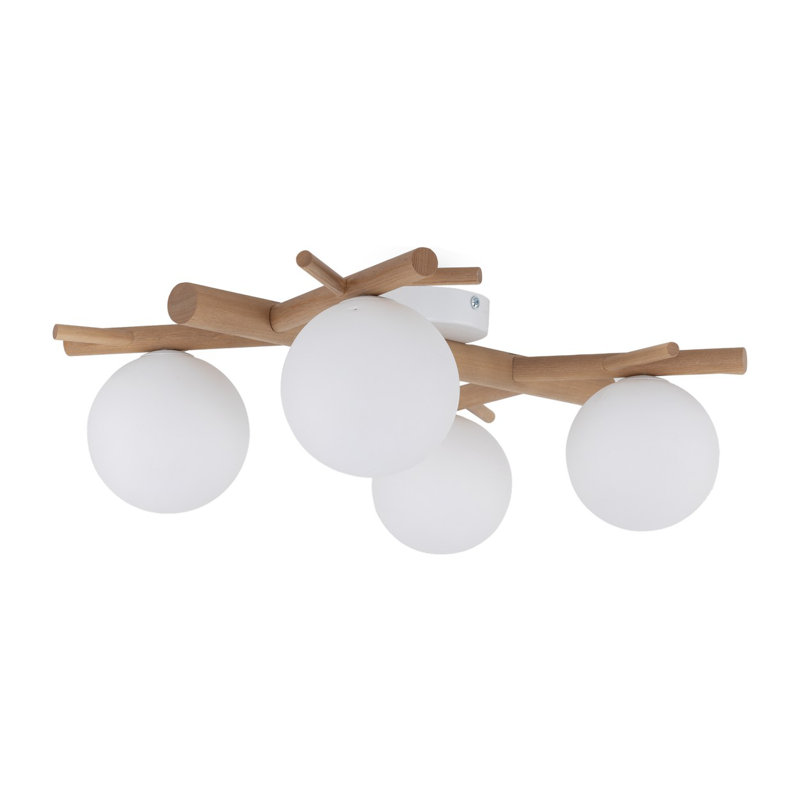 Briana Glass Flush Mount