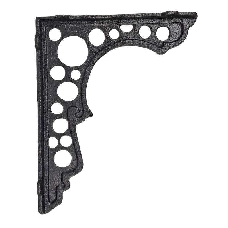 Circle Bracket, Antique Black