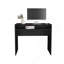 Bureau d'ordinateur H 30,6 po, avec 1 tablette, noir