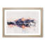 Mountain Sunshine in Canada - Framed Print-56915277-56915281