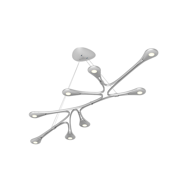 Abstraction 8 - Light Dimmable LED Chandelier