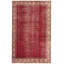 Tapis rouge foncé Danuel 6 pi 5 po x 10 pi 6 po