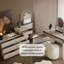 Table de meuble-lavabo extensible Light Luxury