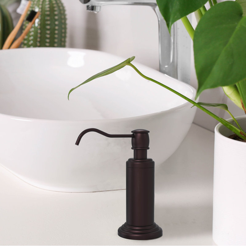 Distributeur de savon sur pied Beresford, Bronze antique