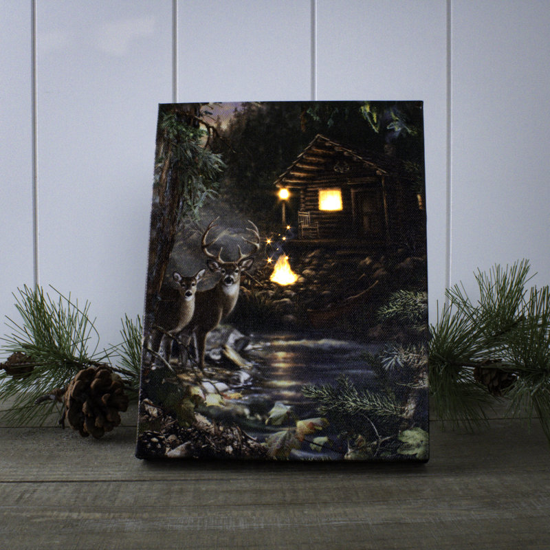 Toile de table éclairée Kinard - Deer Creek 8 x 6