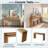 Console Table With Double Board Suspension Design-446977686