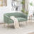 Upholstered Faux Fur Loveseat-1108305444-1108305442