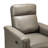 Adela 36.02'' W Genuine Leather Power Recliner with Solid Wood Legs-642822636