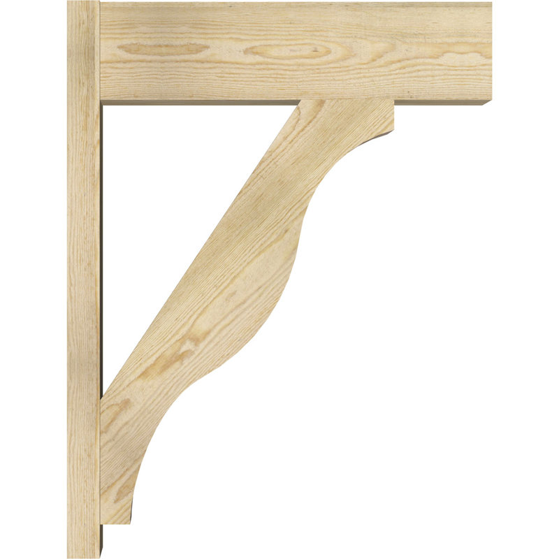 Jeu de blocs Funston, 8" W Douglas Fir (Rough Sawn), P 26 po x H 34 po