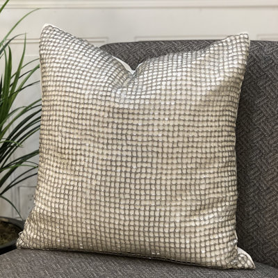 Square 100% Cotton Pillow Cover & Insert