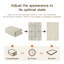 Tapis lavable à motif floral moderne Griffin avec envers antidérapant-1892823112-1892823113