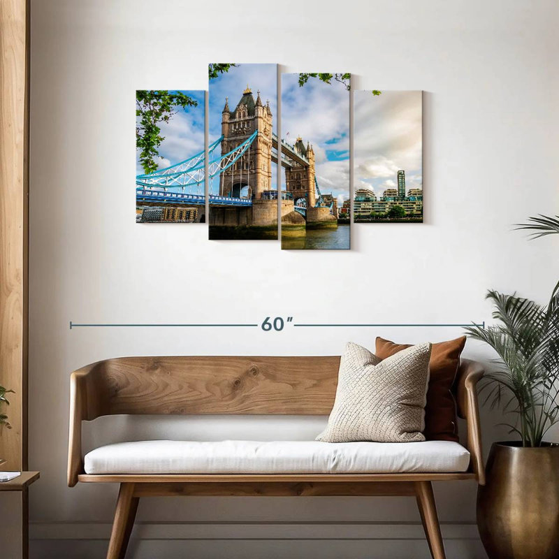 Nicci Tower Bridge à Londres, H 27 po x l 43 po
