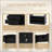 4-In-1 Detachable Hall Tree With Storage And 7 Hooks, Multiple Functions Hallway Coat Rack With Storage Drawers And Cabinet, Shoe Bench For Entryway Hallway-1914194904
