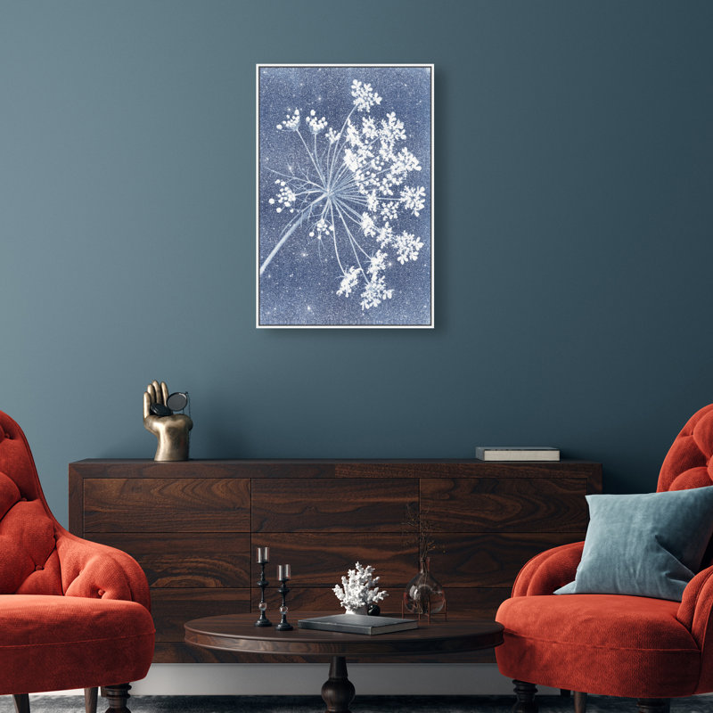 Queen Lace Print by Oliver Gal, 25"H x 37"W, White Floater Frame