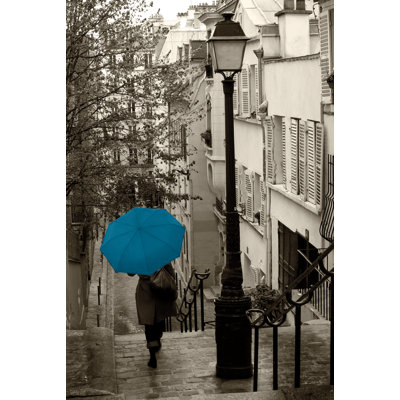 Parasol Paris Stroll II par Sue Schlabach - reproduction