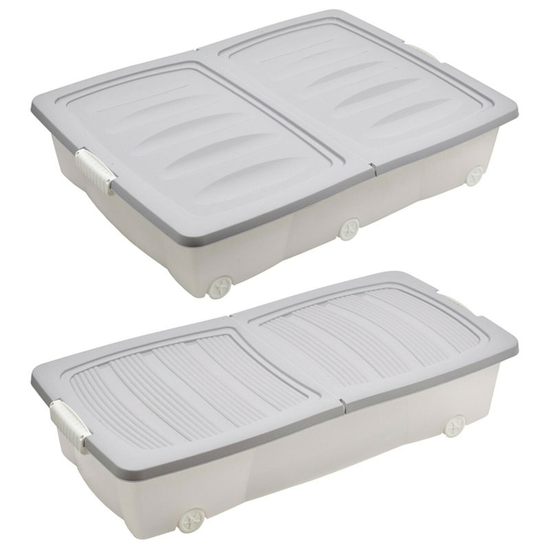 Rebrilliant Plastic Decorative Bin, 40L