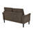 Elegant Tufted Loveseat With Sturdy Legs